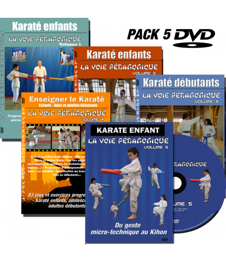 PACK 5 DVD the pedagogical way